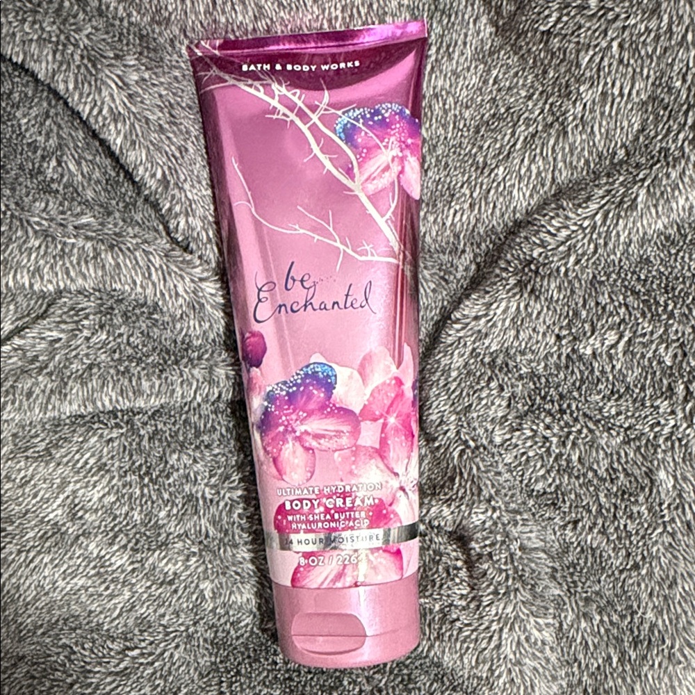 Bath & Body Works Pink Floral 'Be Enchanted' Body Cream